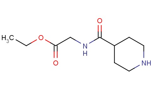 N-(4-PIPERIDINYLCARBONYL)-GLYCINE ETHYL ESTER